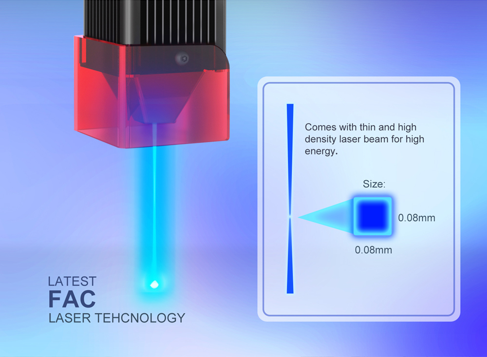 LONGER laserová gravírovačka RAY5 10W 2